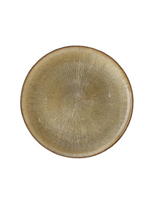 Gold Glass Side Plate