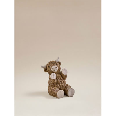 Brown Highland Cow Phone Holder thumbnail 2