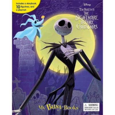 Disney Nightmare Before Christmas My Busy Books - Phidal Publishing thumbnail 2