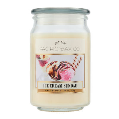 Ice Cream Sundae Jar Candle