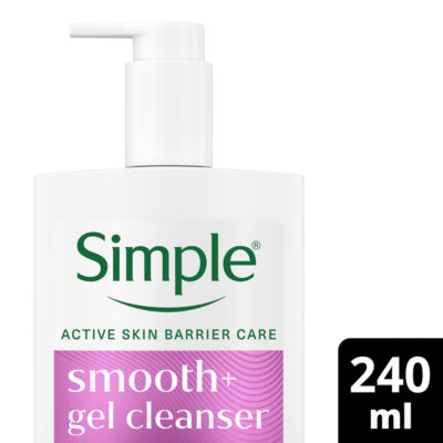 Simple Healthy Skin Barrier Smoothing Gel Cleanser