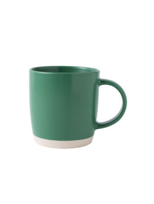 Forest Green Bisque Mug