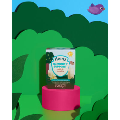 Immunity Support Milk and Vanilla Pot 6+ Months 2x100g Baby Food thumbnail 3