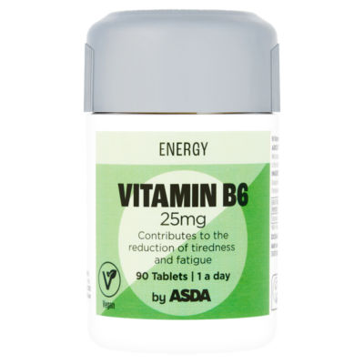 Energy 1 a Day Vitamin B6 25mg 90 Tablets thumbnail 2