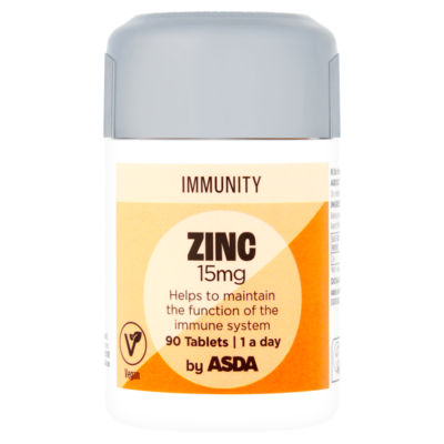 Immunity Zinc 15mg 90 Tablets 1 a Day thumbnail 2