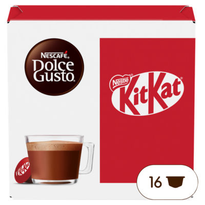 Dolce Gusto KitKat Hot Chocolate Pods x16 (16 Servings) thumbnail 2