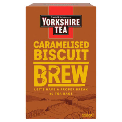 Caramelised Biscuit Brew 40 Tea Bags 112g thumbnail 2