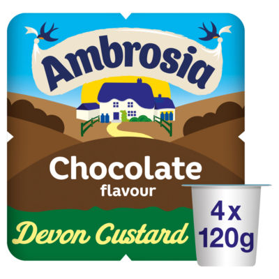 Chocolate Custard Dessert Snack Pots Multipack 4 x 120g thumbnail 4