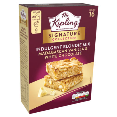Signature Baking Madagascan Vanilla & White Chocolate Blondie Cake Mix 368g thumbnail 3