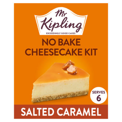 Salted Caramel No Bake Cheesecake Dessert Kit 230g thumbnail 2