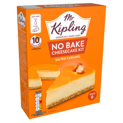 Salted Caramel No Bake Cheesecake Dessert Kit 230g thumbnail 3