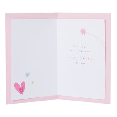 Granddaughter Birthday Card thumbnail 3