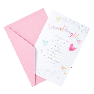 Granddaughter Birthday Card thumbnail 4