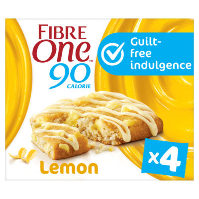 Fibre One 90 Calorie Lemon Drizzle Squares