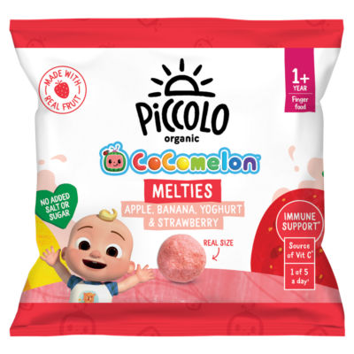 Melties Apple, Banana, Yoghurt & Strawberry 1+ Year 6g thumbnail 2