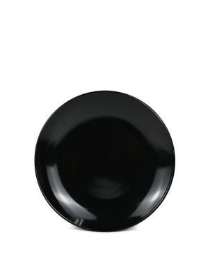 Solid Black Side Plate