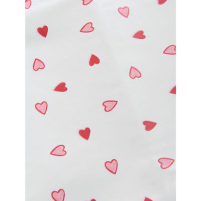 Red & White Hearts Wipe Clean Tablecloth thumbnail 3