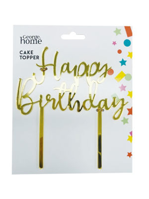Gold Cake Topper thumbnail 3