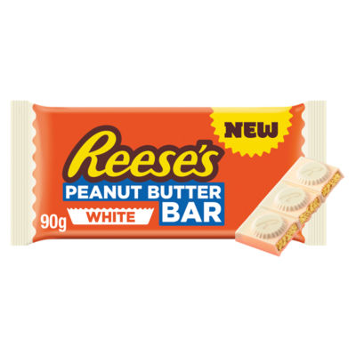 White Chocolate Flavour Peanut Butter Bar 90g thumbnail 2