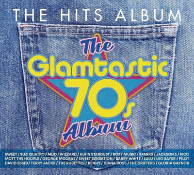 CD The Hits Album: Glamtastic 70s by Various Artists