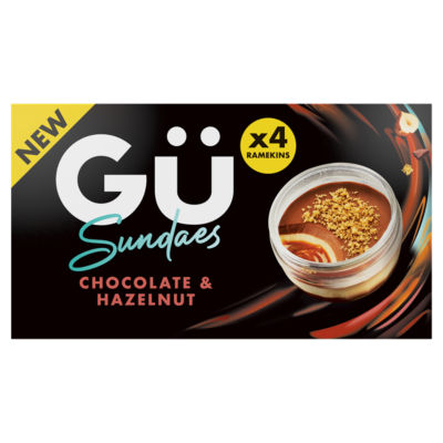 GU Chocolate & Hazelnut Sundae (4 x 80g) 320g