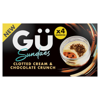 Clotted Cream & Chocolate Crunch Sundaes 4 x 80g (320g) thumbnail 2