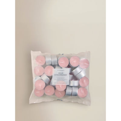 Soft Wild Strawberry Tealights - Set of 30 thumbnail 3