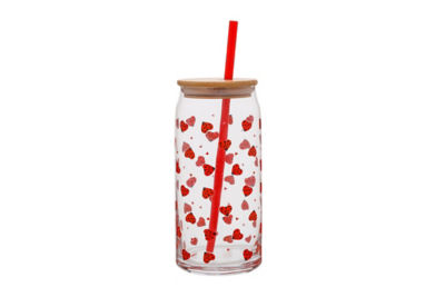 George Home Ladybug Can Glass