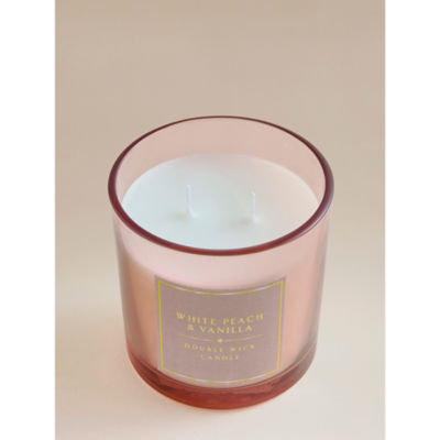 Classic White Peach & Vanilla Candle thumbnail 4
