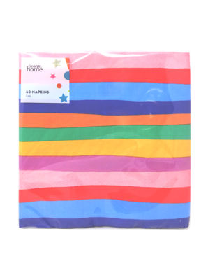 Napkins Rainbow Stripe