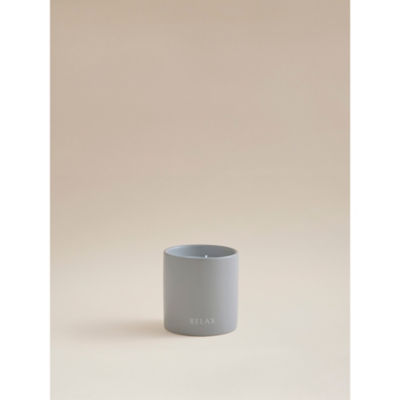Grey Wellness Relax Ceramic Candle thumbnail 2