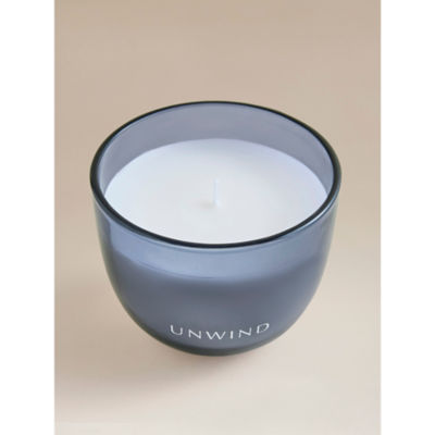 Blue Wellness Unwind Wooden Lid Candle thumbnail 4