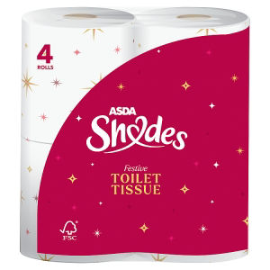 Shades Festive Toilet Tissue 4 Rolls thumbnail 2