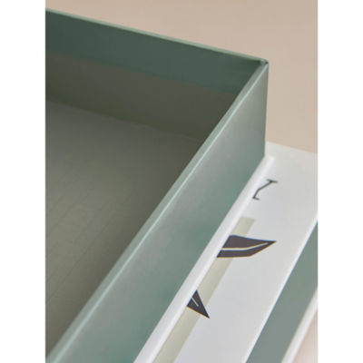 Green & White Sanctuary Storage Box Books thumbnail 4