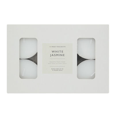 White Jasmine 12pk Tealights thumbnail 2