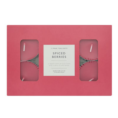 George Home Spiced Berries Maxi Tealights