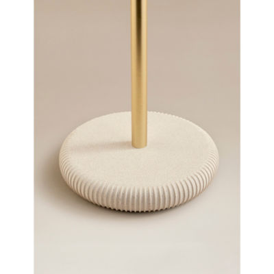 Natural Sandstone Ribbed Toilet Roll Stand thumbnail 3