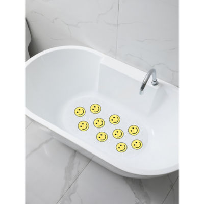 Yellow Lucky Charm Smiles PVC Bath Mat thumbnail 2
