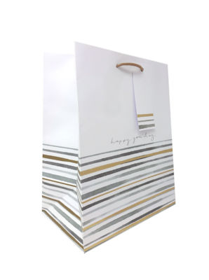 Green Gold Stripe Medium Bag thumbnail 3