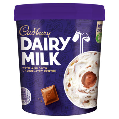 Cadbury Dairy Milk Ice Cream Tub