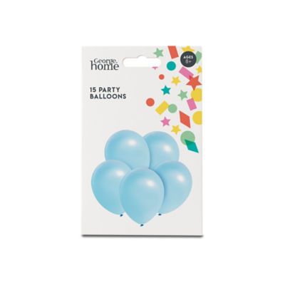 Party Balloons Light Blue thumbnail 2