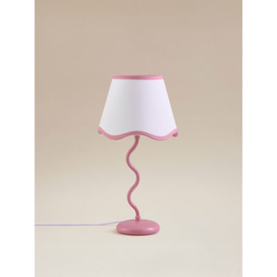 Pink Wave Lamp