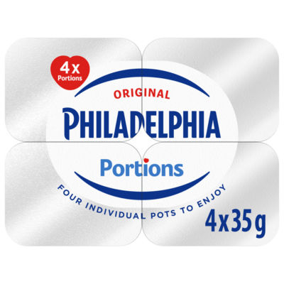 Philadelphia Original Portions 4 x 35g (140g)