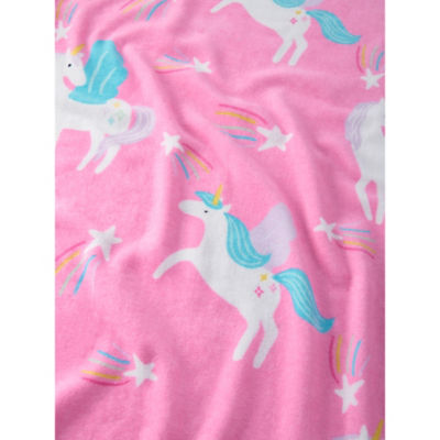 Unicorns Print Cotton Towel thumbnail 3