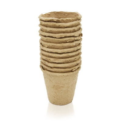 Fibre Seeding Pots 12 Pack