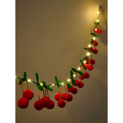 Red Cherry String LED Lights thumbnail 3