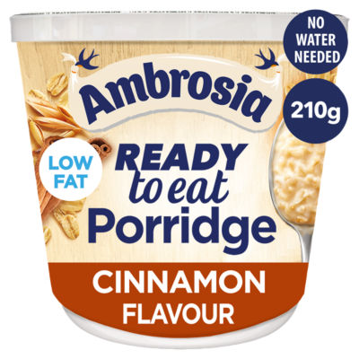 Ready to Eat Porridge Oat Cereal Pot Sweet Cinnamon 210g thumbnail 2