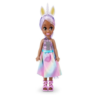 Sparkle Girlz 6 Pack Princess Dolls by ZURU thumbnail 6