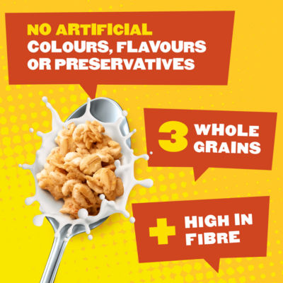 Popped Oat Crunch Hint of Honey Breakfast Cereal 425g thumbnail 3