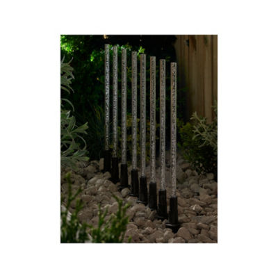 Led Solar Bubble Stake Light - Set Of 8 thumbnail 3